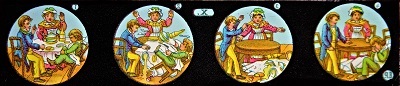 Struwwelpeter magic lantern slide